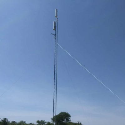 Our new tower south of Fort Cobb Lake will be able to serve REAL INTERNET to people in Crows Roost, Swan Lake, as well as many other areas around the lake.